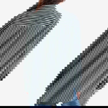 Skjorte CLOSED Closed Oversize Striped Shirt Mørkeblå | C94241-54W-22, 3