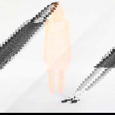 Kjole adidas Originals Originals Leopard Print Tank Dress Brun | KA2677, 3