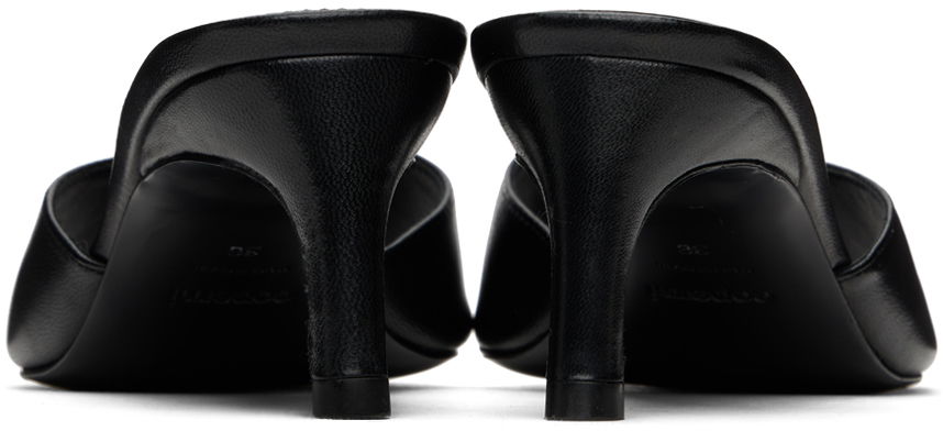 Sneakers og sko Coperni Logo Detail Mules Sort | COPSH49477, 1