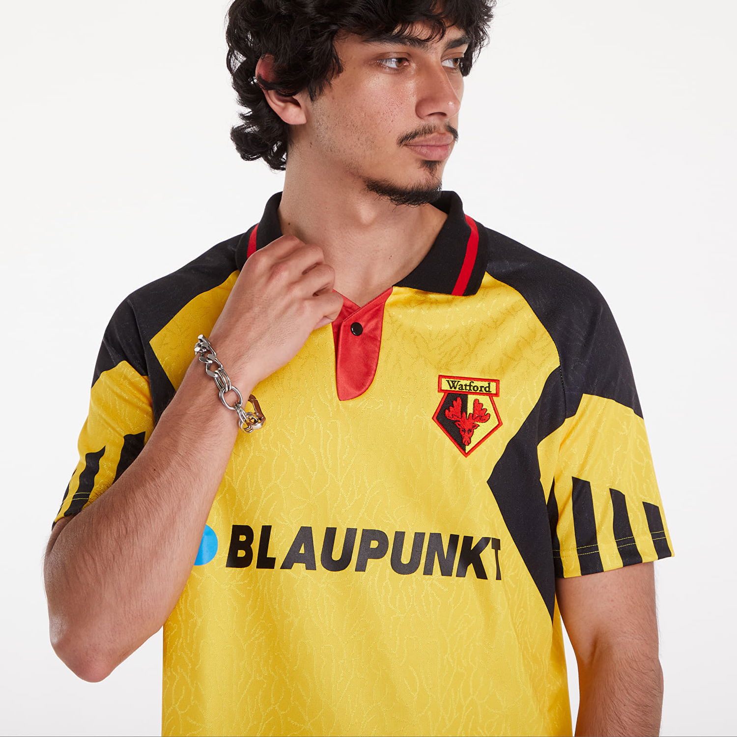 Jersey COPA Watford FC 1994 - 95 Retro Football Shirt Gul | 489-047, 1