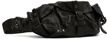Taljetaske Yohji Yamamoto Shoulder 3Pin Body Belt Bag Sort | HL-I06-777, 1