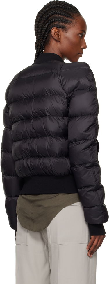 Puffer jakke Rick Owens Concordians Duvet Flight Down Jacket Sort | RP02E4777 NPD1, 2