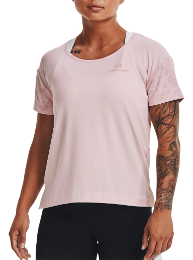 T-shirt Under Armour T-shirt Rush Energy Novelty Lyserød | 1365735-673