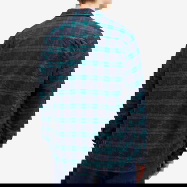 Skjorte YMC Curtis Check Shirt Grøn | P2XMI-40, 3