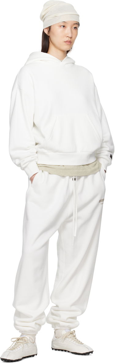 Sweatshirt Fear of God Fear of God ESSENTIALS Classic Fit Hoodie Hvid | 192SP255544FW, 3