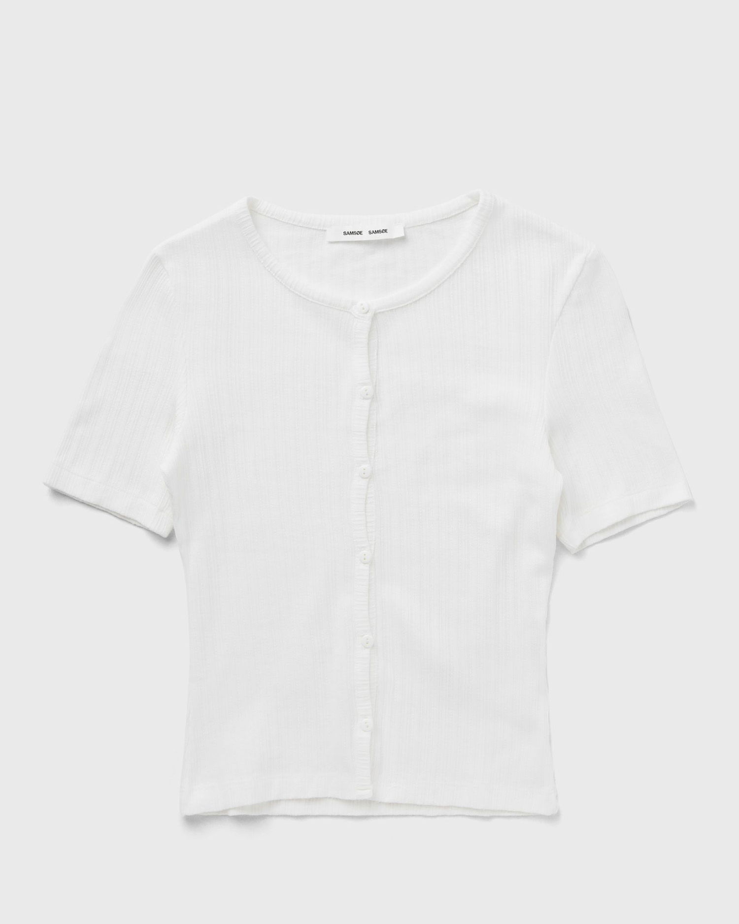 Sweater Samsoe Samsoe Women's Button-Up Cardigan Hvid | F25200028-WHITE, 1