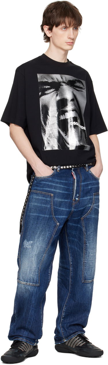 Tøj DSQUARED2 Dsquared2 'Soccer' Sort | SNM0433-17702641-2124, 4
