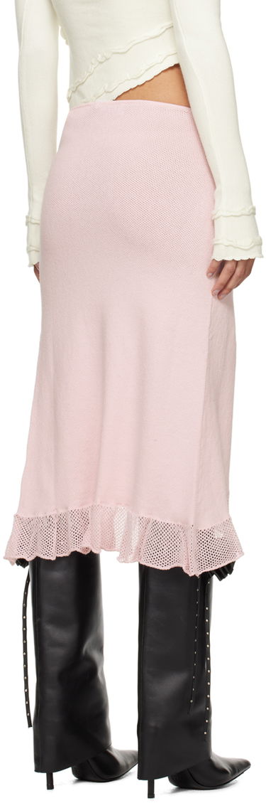 Nederdel GUIZIO Guizio Bellamar Wrap Midi Skirt Lyserød | R24619S035, 2