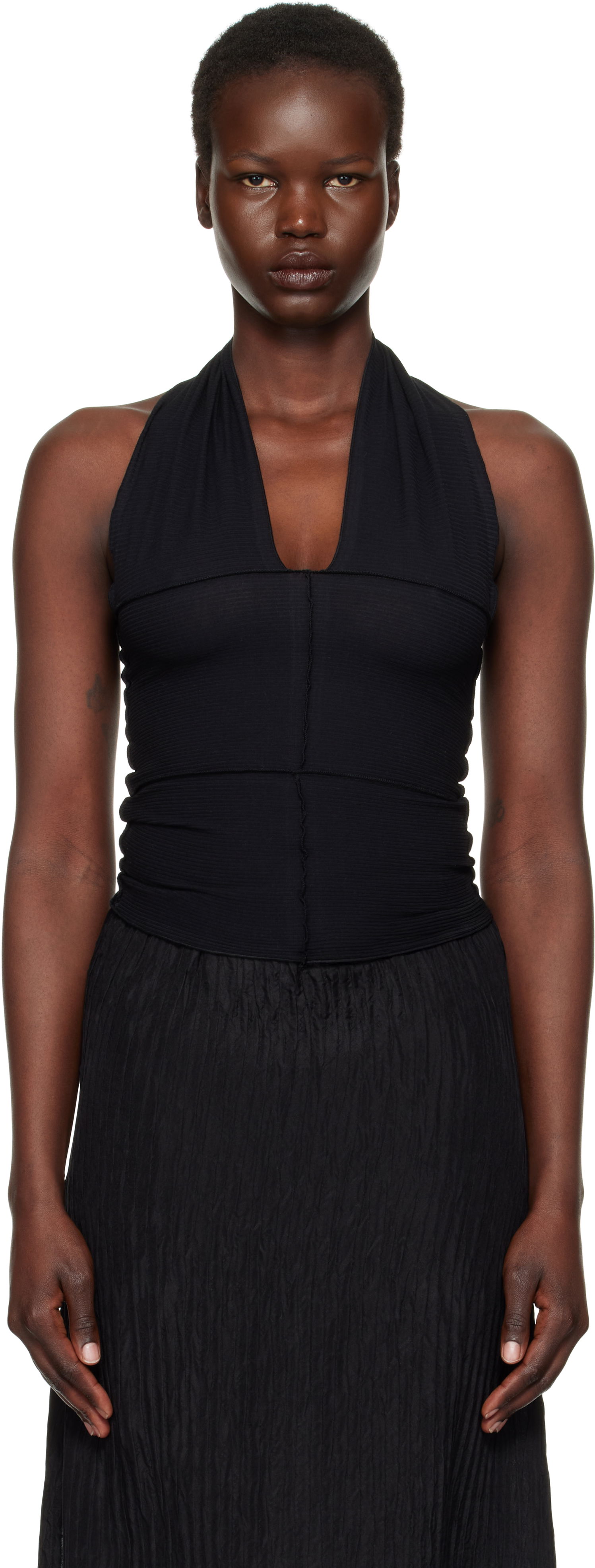 Tanktop Baserange Cinder Halter Top Sort | TOCH-RB-EXSP25, 0