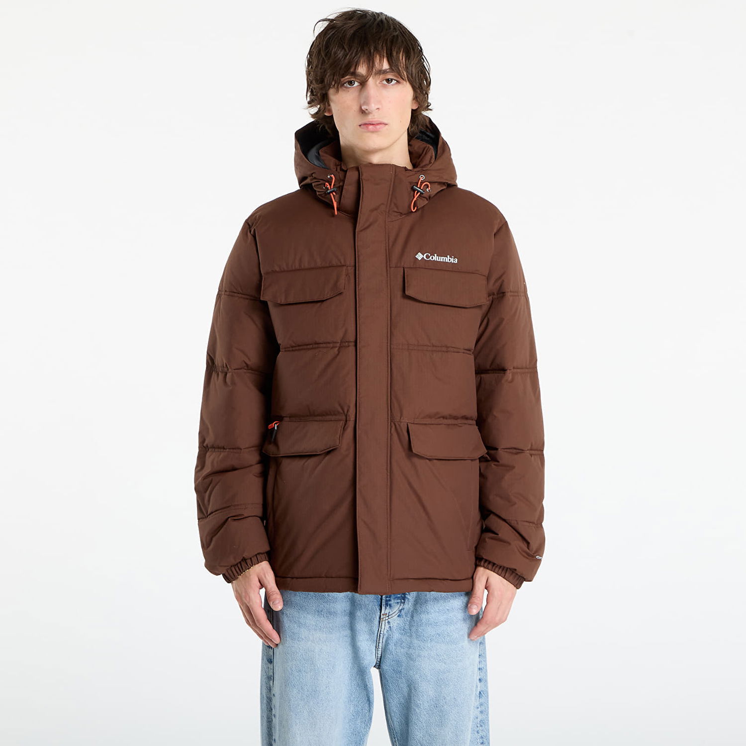 Puffer jakke Columbia Columbia Landroamer Puffer Jacket Brun | 2088081256, 0