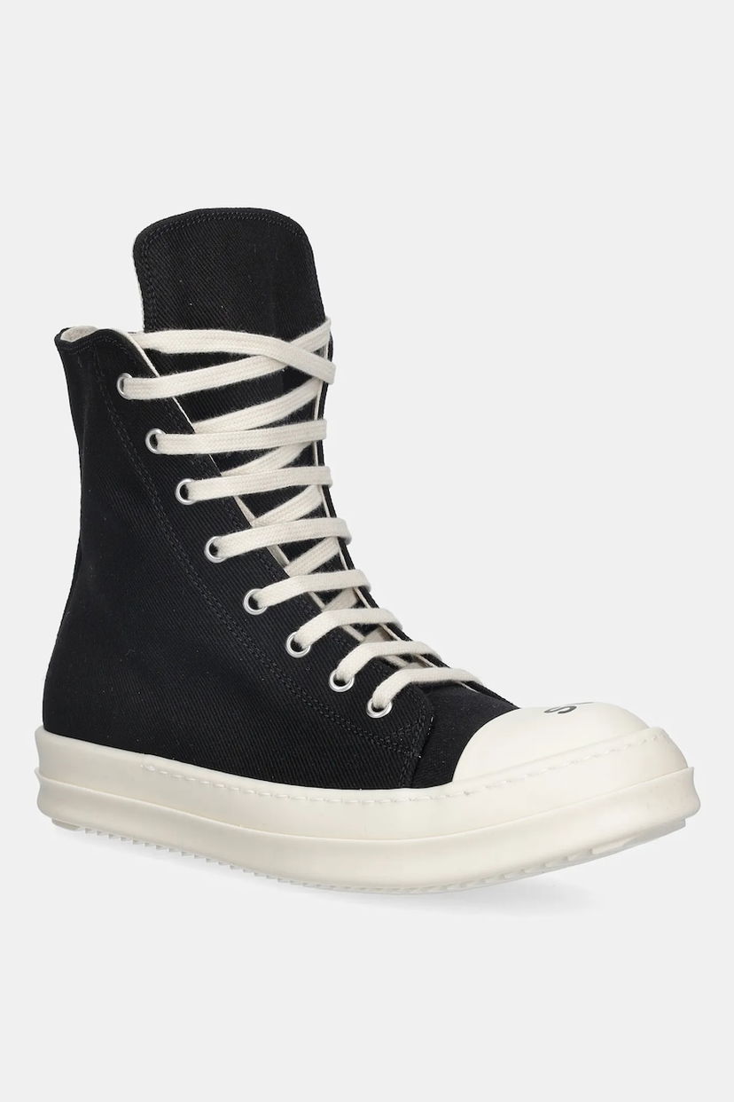 Sneakers og sko Rick Owens Rick Owens DRKSHDW High-Top Sneaks Sort | DS02E7800.DOEP5