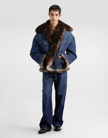 Jeans Dolce & Gabbana Dolce & Gabbana Wide Leg Jeans Blå | GP15NDG8OA1S9001, 1