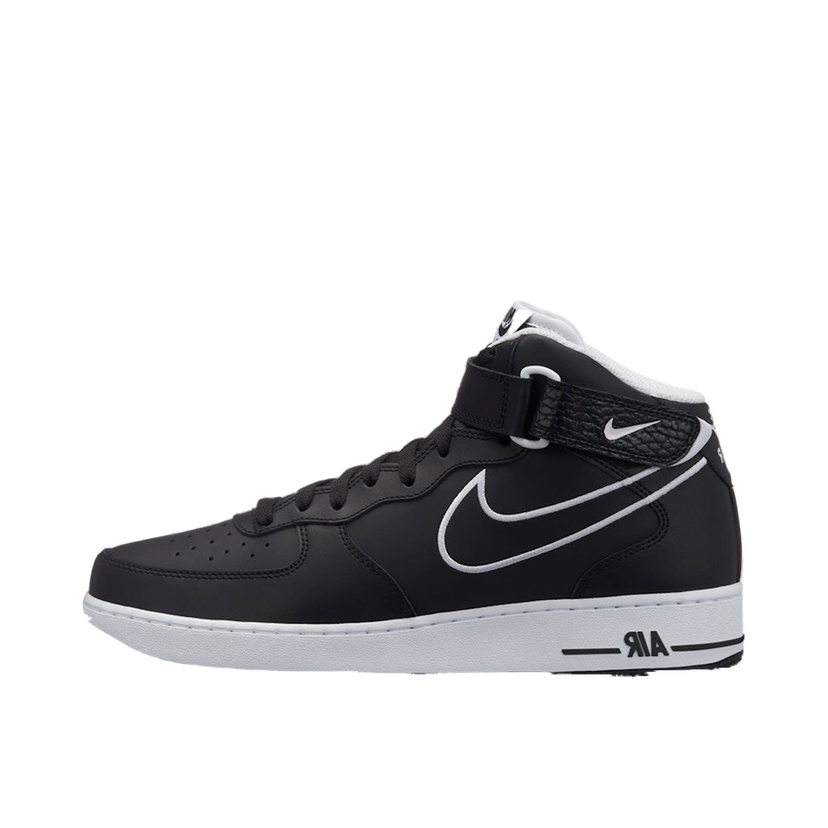 Sneakers og sko Nike Air Force 1 Mid Sort | AQ8650-001