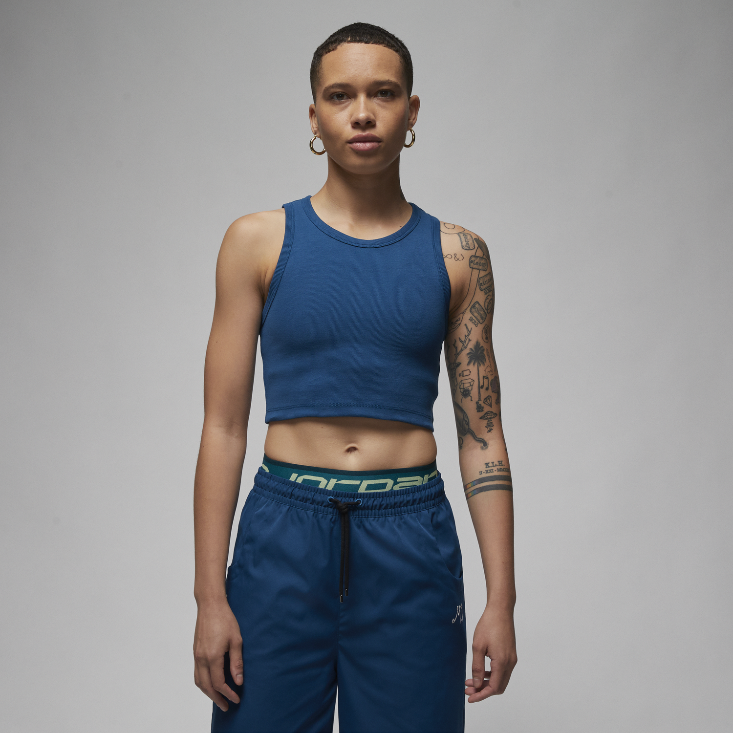 Tanktop Jordan Tank Top Mørkeblå | DX4700-427, 0