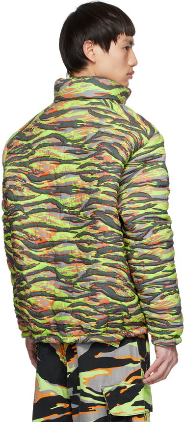 Puffer jakke ERL ERL Camo Down Jacket Grøn | ERL06C003, 2