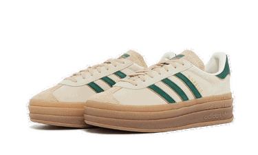 Sneakers og sko adidas Originals Gazelle Bold "Green Beige" Beige | ID7056, 1