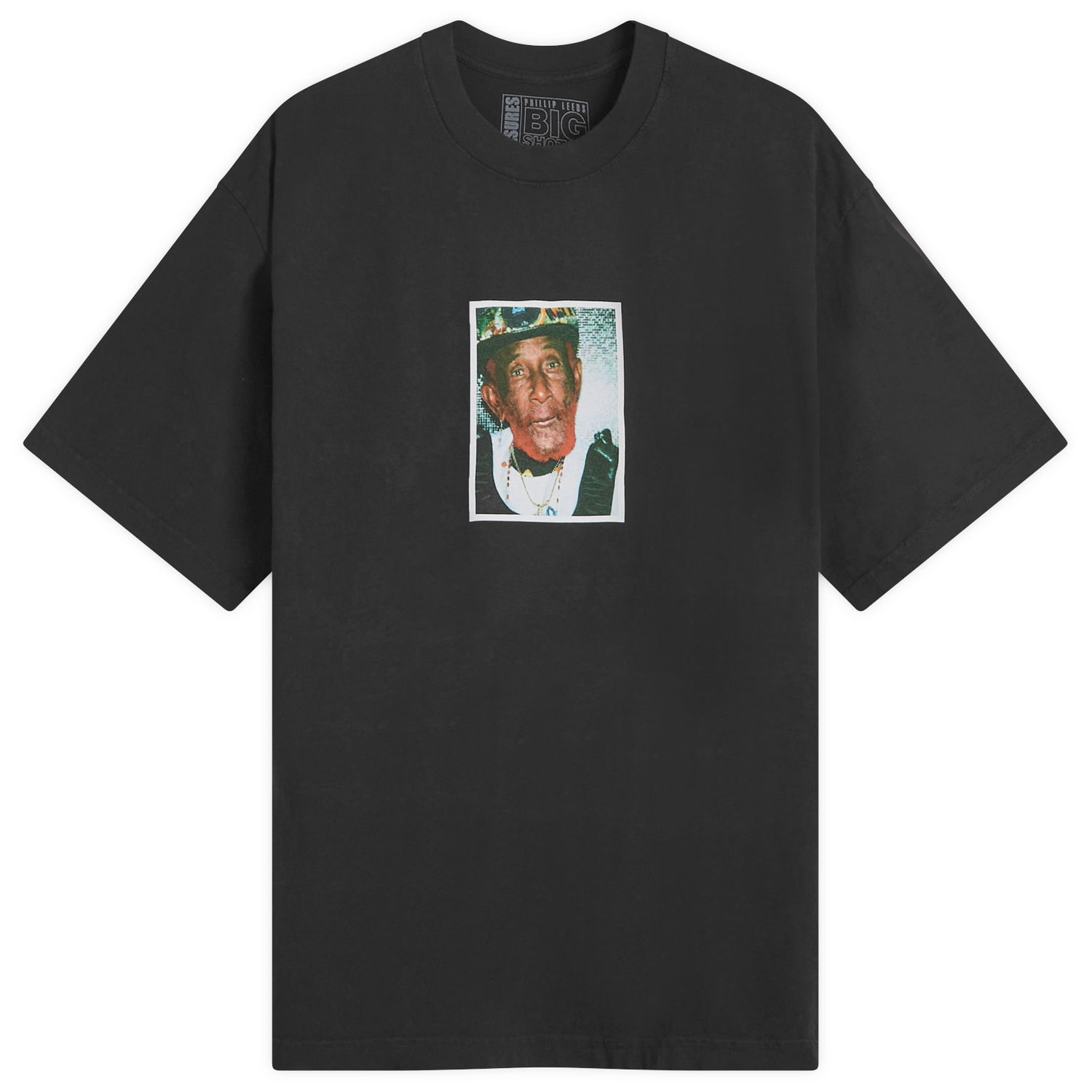 T-shirt Pleasures Pleasures x Lee Scratch Perry Graphic T-Shirt, Size Large Sort | P25SP084-BLACK, 1