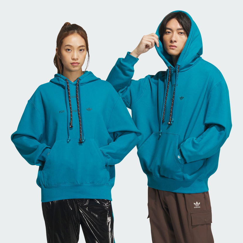 Sweatshirt adidas Originals Song for the Mute Winter Hoodie (Gender Neutral) Mørkeblå | IY9518