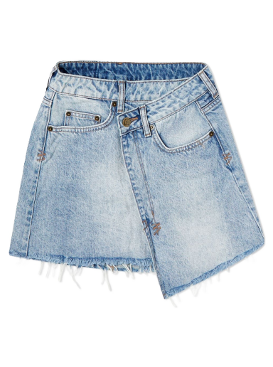Nederdel Ksubi Rap Clas Mini Skirt Blå | 1000062829