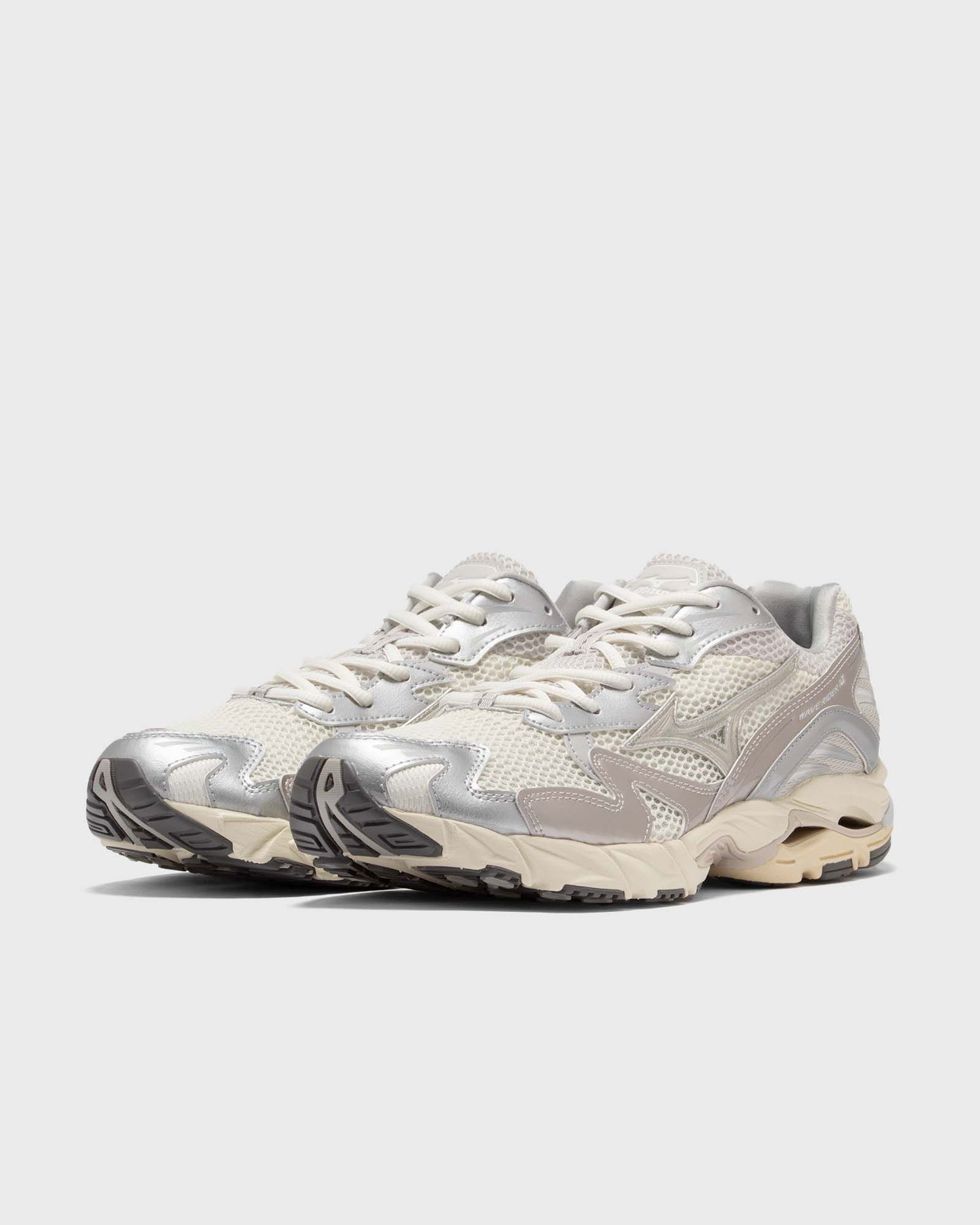 Sneakers og sko Mizuno Wave Rider Metallic Pack 2 "White Sand" Metalisk | D1GA243104, 1