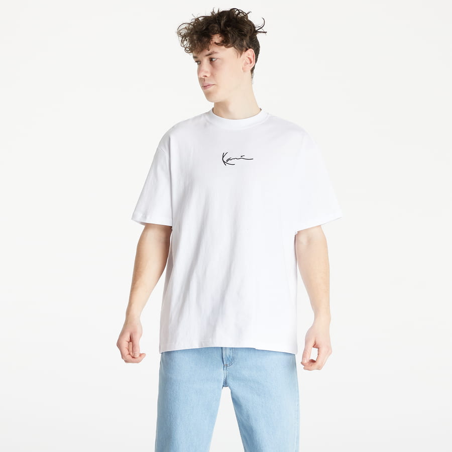 T-shirt Karl Kani Signature Tee Hvid | 6060585, 0