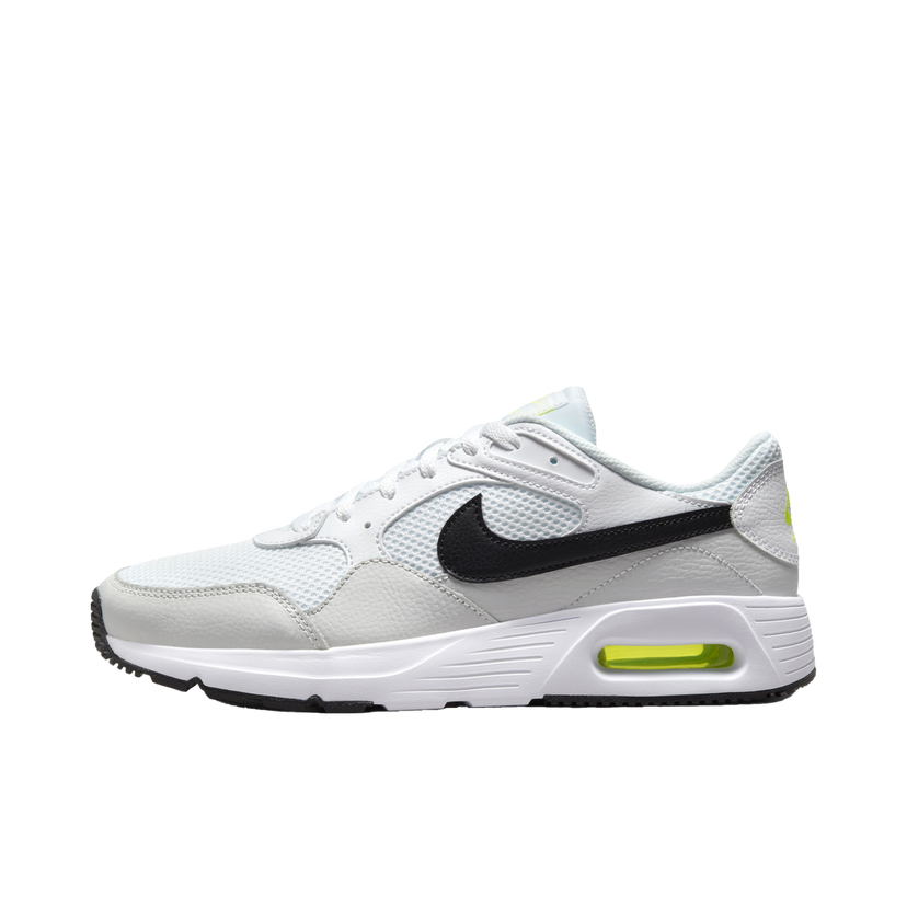 Sneakers og sko Nike Air Max SC White Photon Dust Black Volt Grå | CW4555-105