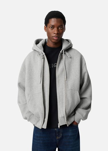 Sweatshirt AXEL ARIGATO Trey Full-Zip Hoodie Grå | A3432001, 10