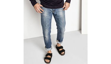 Sneakers og sko Birkenstock Arizona Shearling Black Narrow Fit Sort | 752663, 7