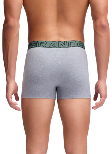 Boksere Under Armour Under Armour SOLID 3in Boxer Shorts, 3-Pack Grøn | 1383891-035, 4