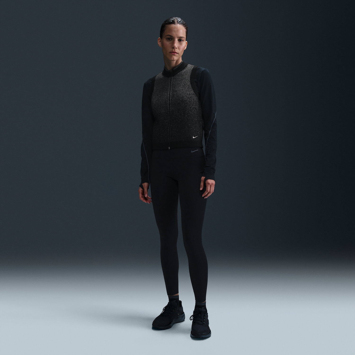 Vest Nike Therma-FIT Running Division Vest Sort | FV6422-010, 1