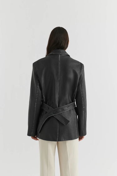 Jakke AXEL ARIGATO Attic Blazer Sort | A2113001, 3