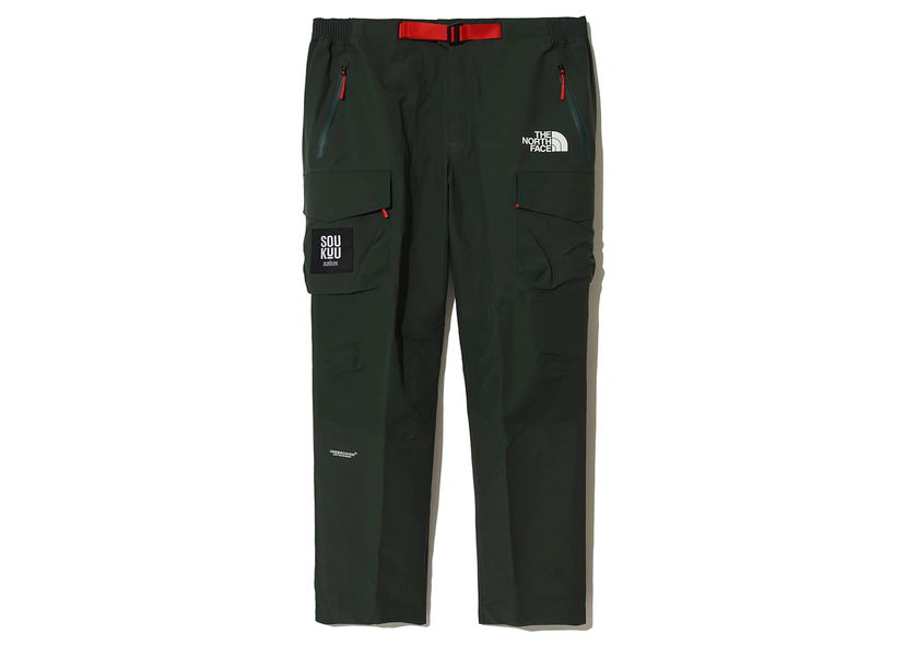 Bukser The North Face Undercover x Soukuu Geodesic Shell Trousers Dark Cedar Green Grøn | 84S6