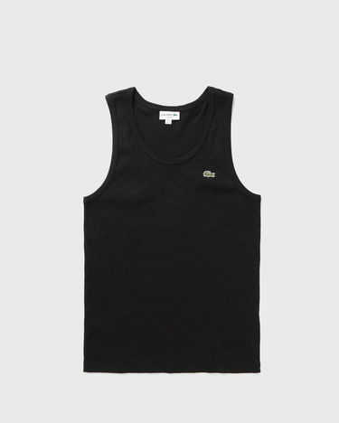 Tanktop Lacoste Ribbed Scoop Neck Tank Top Sort | TH0030-031, 1