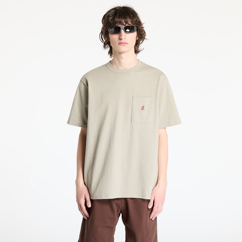 T-shirt GRAMICCI Gramicci One Point Tee Beige | G304-OGJ KHAKI