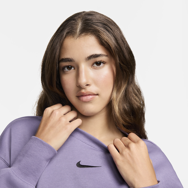Sweatshirt Nike Sportswear Phoenix Fleece Lilla | DQ5733-509, 1