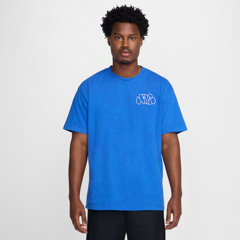 T-shirt Nike Nike Max90 Basketball T-Shirt Blå | HJ3315-480