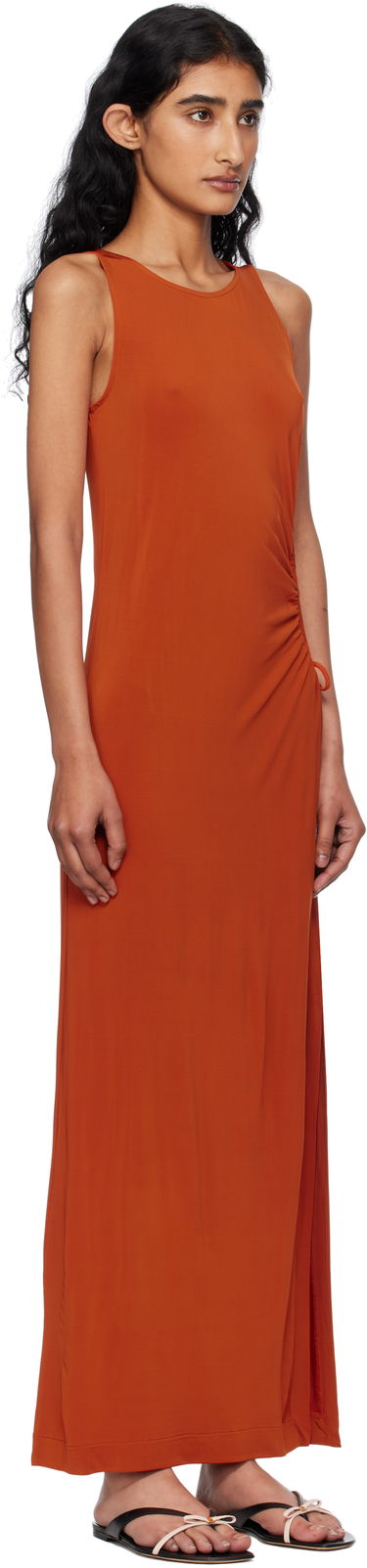 Kjole Max Mara Max Mara Caro Maxi Dress Orange | 2516621049600, 1