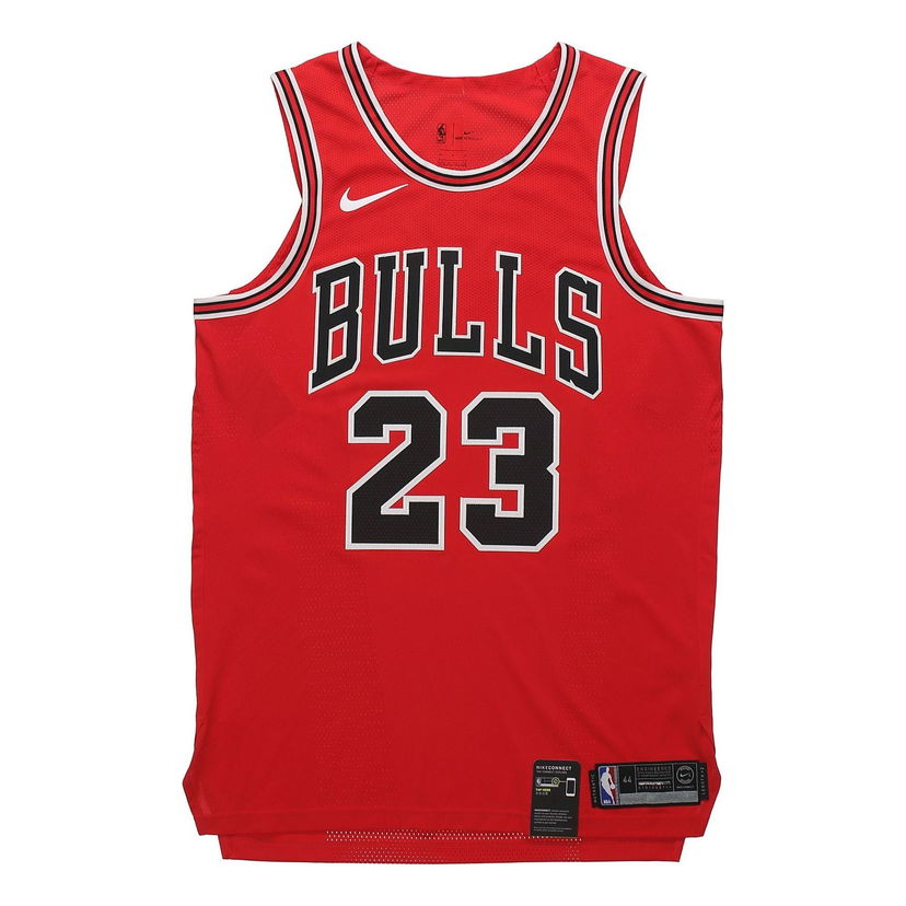 Jersey Jordan Air Jordan Icon Edition Authentic Jersey Chicago Bulls Rød | BV7246-657