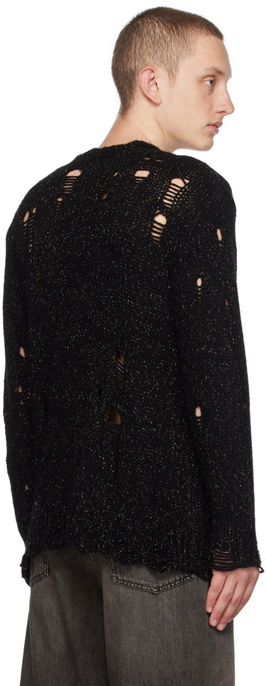 Sweater R13 R13 Distressed Knit Sweater Sort | R13WY184-Y103B, 2
