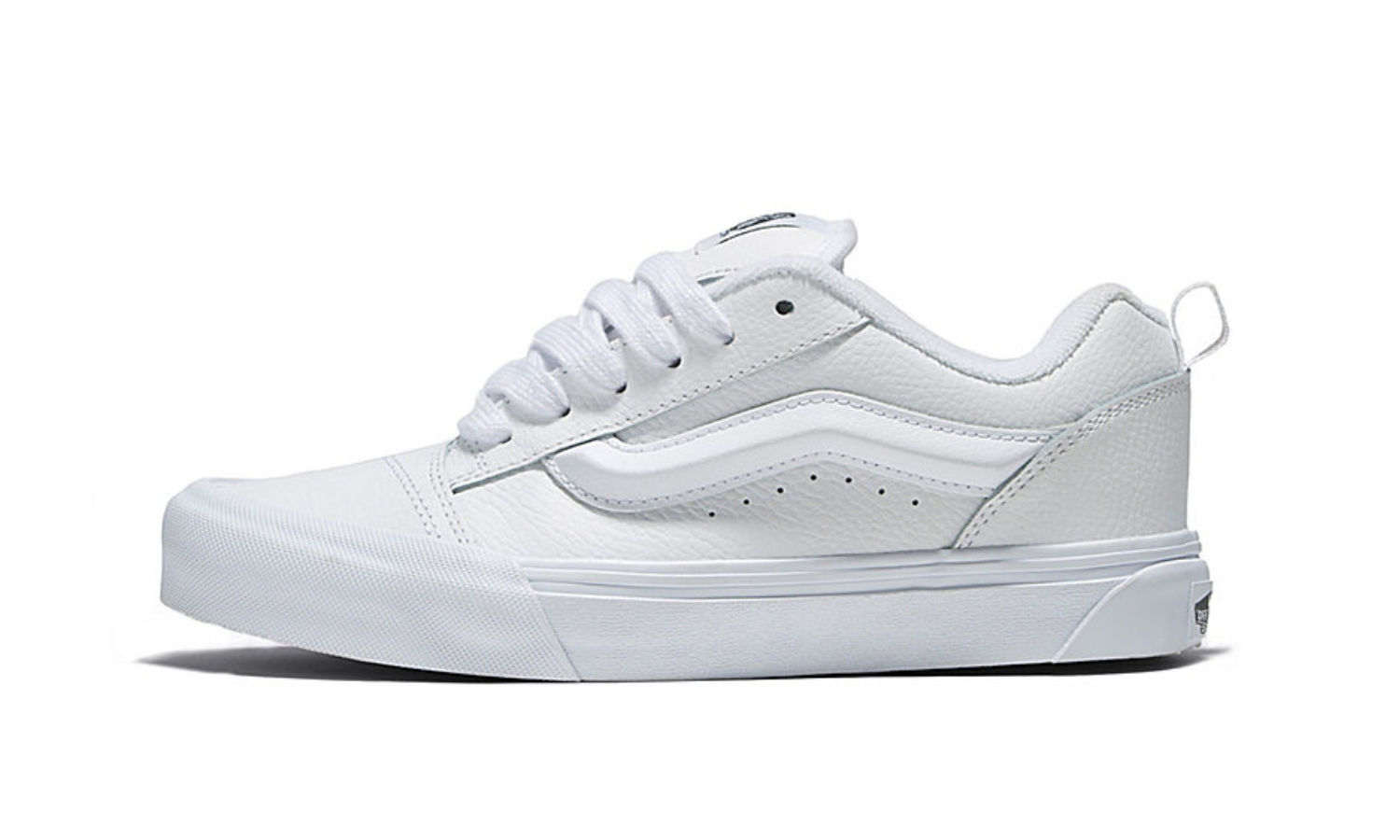 Sneakers og sko Vans Knu Skool 'Triple White' Hvid | VN0009QCW00, 0
