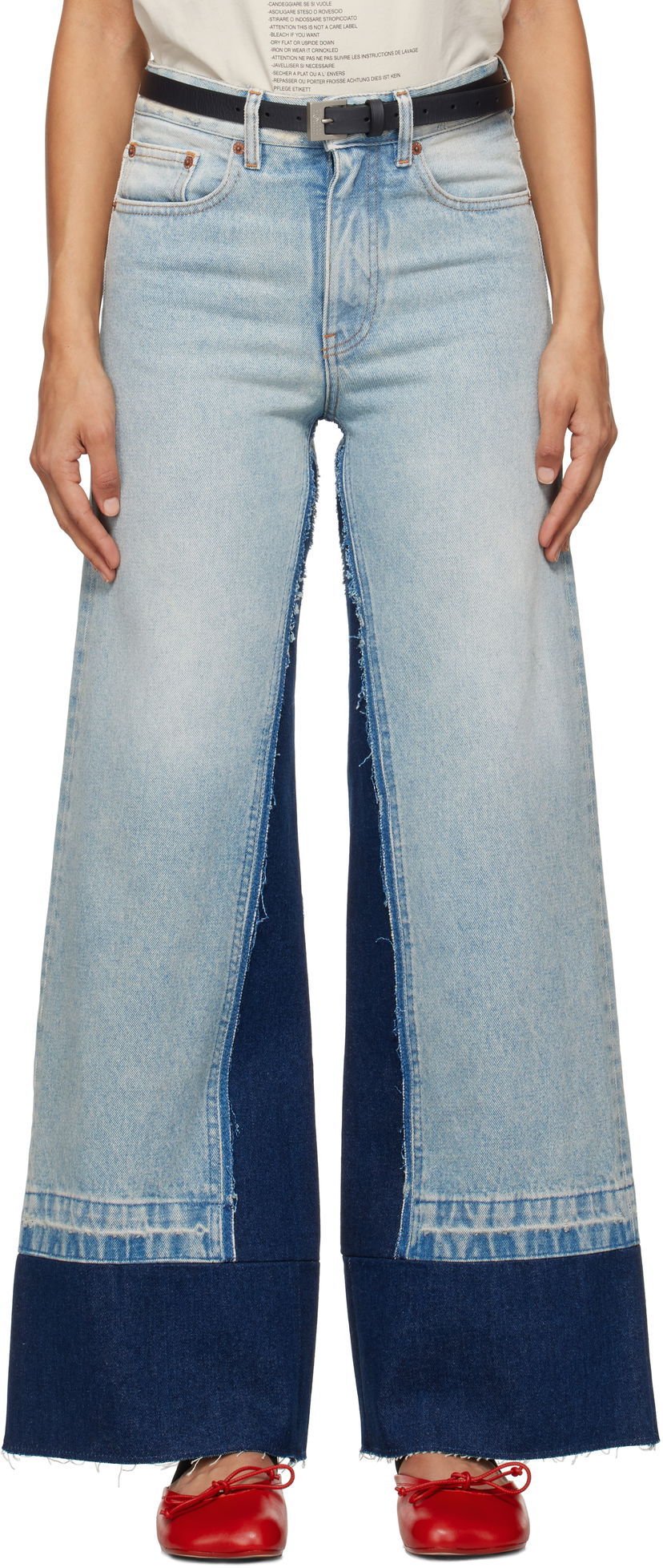 Jeans Maison Margiela 5 Pocket Jeans Blå | S62LB0176 S30589
