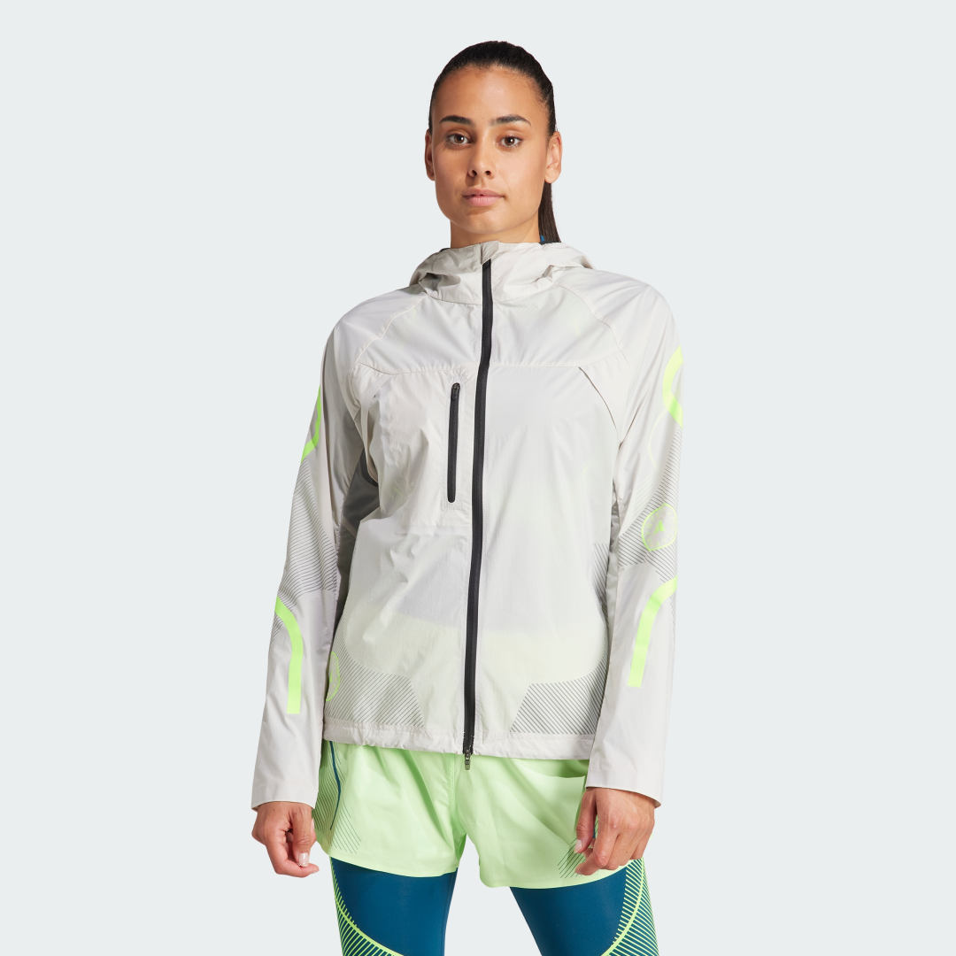 Vindjakke adidas Performance TruePace Running Jacket Grå | IT5782, 1
