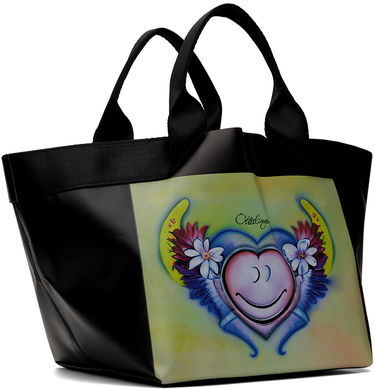 Mulepose Ottolinger Ottolinger Mini Skull-Print Shopper Tote Sort | 2701603, 2