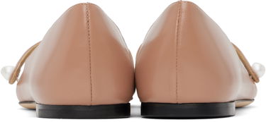 Sneakers og sko Jimmy Choo Jimmy Choo Elisa Ballerina Flats Lyserød | ELISA FLAT PTZ, 1