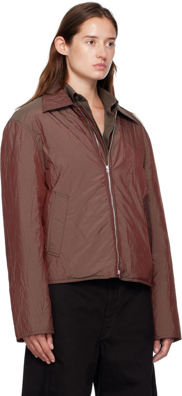 Jakke OUR LEGACY Our Legacy Slight Hooded Jacket Bourgogne | M4251SS, 4