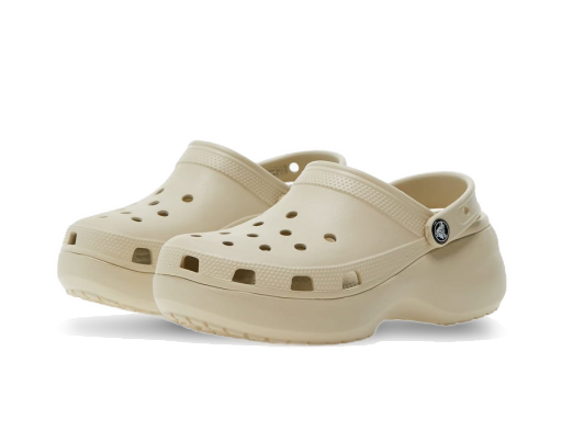 Sneakers og sko Crocs Classic Platform Clog W Beige | 206750-2Y2