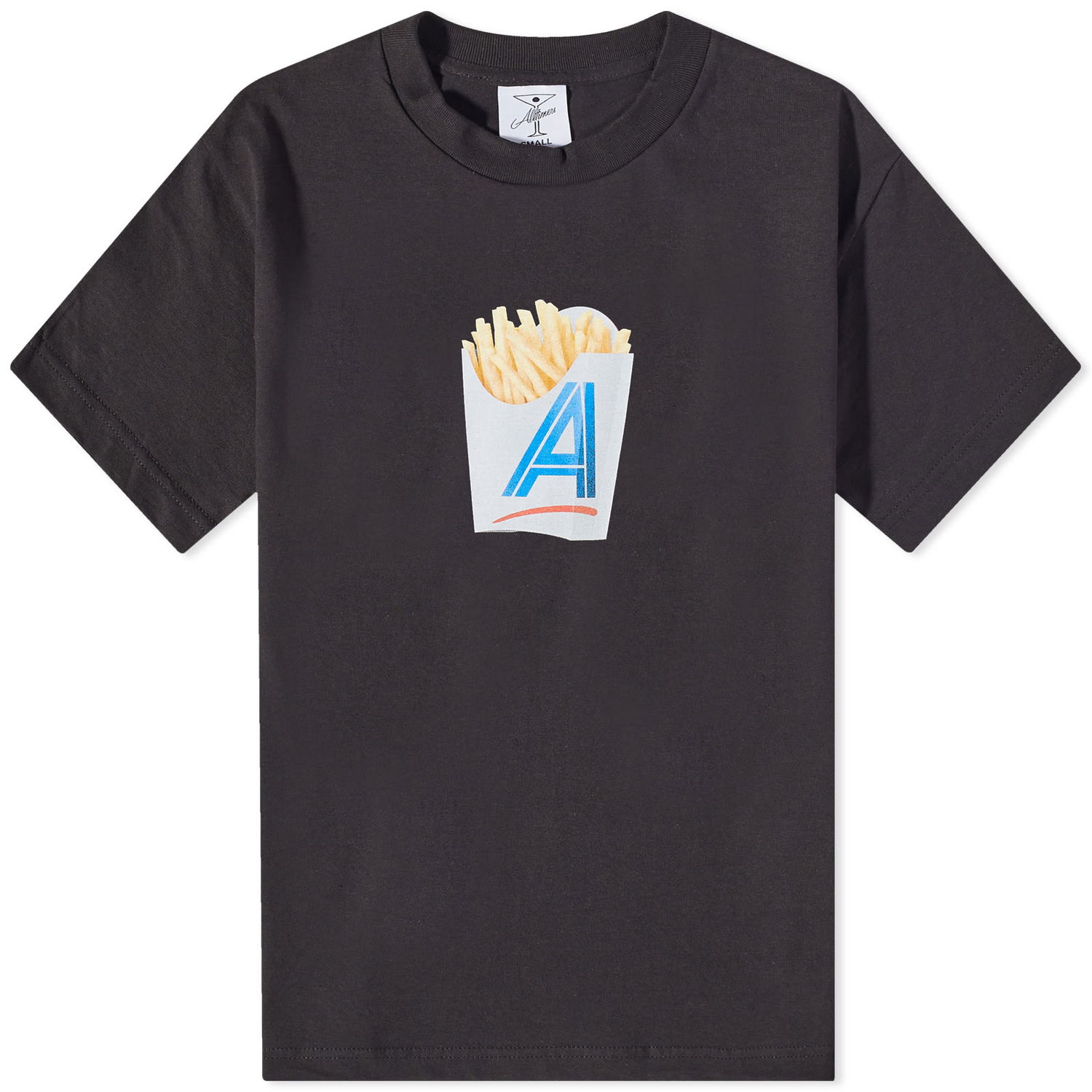 T-shirt Alltimers Fried Tee Sort | AT-SP23-TSHIRT-06-BLK, 0