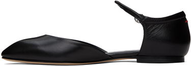 Skopleje Aeyde Aeyde Miri Leather Flats Sort | A11-FL-RKLS08FL47-SS24-800-007, 2