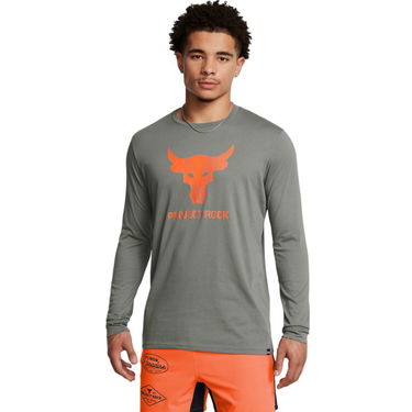 T-shirt Under Armour Long Sleeve T-Shirt With Print Grøn | 1374847-709, 0