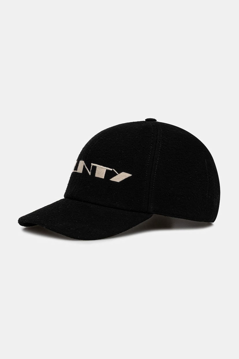 Kasket Rick Owens Rick Owens DRKSHDW Baseball Cap Sort | DA02E7478.BMOEM6
